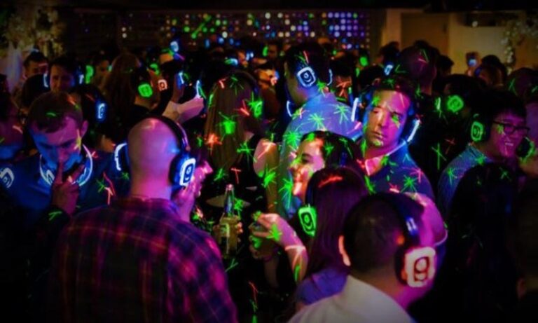 Silent disco equipment hire across the UK