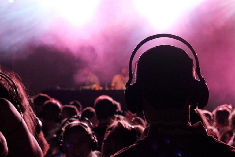 Silent disco equipment hire across the UK